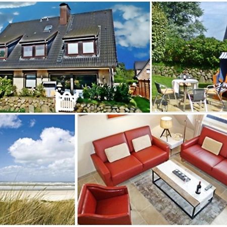 3-Zimmer-Ferienwohnung Deichwiese Westerland 1-3 Personen Ngoại thất bức ảnh